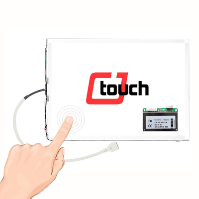 لوحة اللمس الصوتية CJTOUCH ، لوحة شاشة تعمل باللمس مقاس 17 بوصة لجهاز Kiosk POS Machine ATM