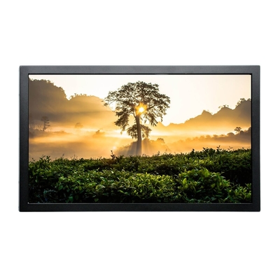 SAW LCD شاشة تعمل باللمس بإطار مفتوح 23.6 بوصة مثبتة على الحائط
