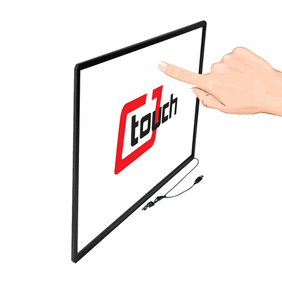 15.6 بوصة شاشة تفاعلية تعمل باللمس بالأشعة تحت الحمراء لشاشة LCD عملية