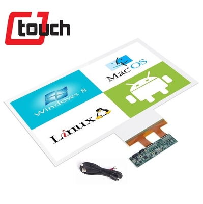 واجهة USB PCAP Touch Foil مقاس 21.5 بوصة مع لوحة تحكم