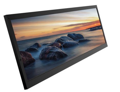 1500cd / m2 شاشة LCD لشريط ممتد ، IPS 36.5 inch Ultrawide Lcd Panel