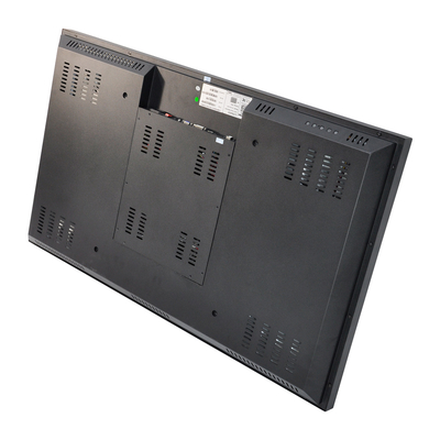 شاشة عرض LCD عالية الدقة مقاس 55 بوصة مقاومة للتخريب ، شاشة تعمل باللمس بإطار الأشعة تحت الحمراء للتعليم